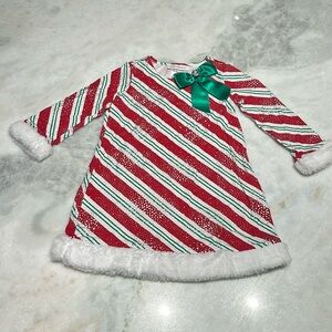 Christmas holidays dress girls 3T sparkly festive